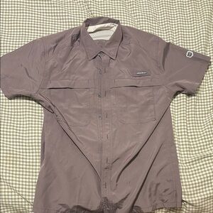 Eddie Bauer Chocolate Button-Up Shirt